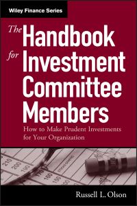 Book Cover for The Handbook for Investment Committee Members by Russell L. Olson