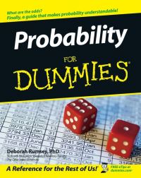 Book Cover for Probability for Dummies by Deborah J Rumsey