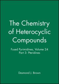 Book Cover for Fused Pyrimidines. Pt. 3 Pteridines by D J Brown