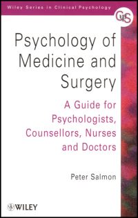 Book Cover for Psychology of Medicine and Surgery by Peter Salmon