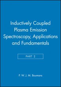Book Cover for Inductively Coupled Plasma Emission Spectroscopy by P W J M Boumans