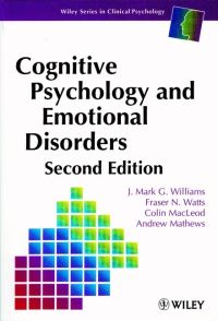 Book Cover for Cognitive Psychology and Emotional Disorders by J Mark G Williams