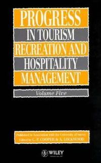 Book Cover for Progress in Tourism, Recreation and Hospitality Management, Volume 5 by C P Cooper, A Lockwood