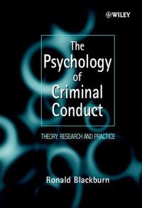 Book Cover for The Psychology of Criminal Conduct by Ronald Blackburn