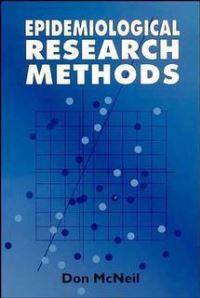 Book Cover for Epidemiological Research Methods by Donald R. McNeil