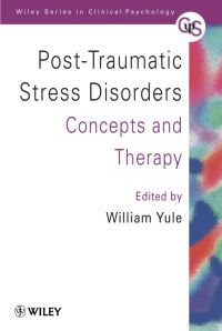 Book Cover for Post-Traumatic Stress Disorders by William Yule