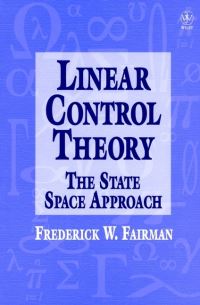 Book Cover for Linear Control Theory by Frederick Walker Fairman