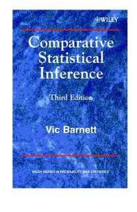 Book Cover for Comparative Statistical Inference by Vic Barnett