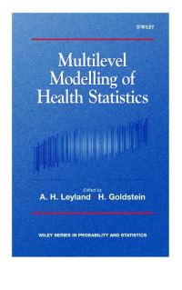 Book Cover for Multilevel Modelling of Health Statistics by Alastair Leyland, Harvey Goldstein
