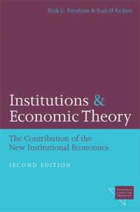 Book Cover for Institutions and Economic Theory by Eirik Grundtvig Furubotn, Rudolf Richter