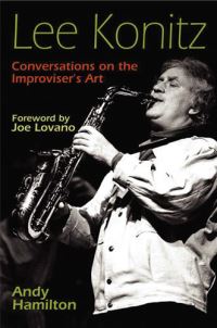 Book Cover for Lee Konitz by Andy Hamilton