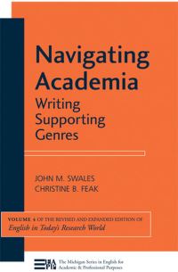 Book Cover for Navigating Academia by John M Swales, Christine B Feak