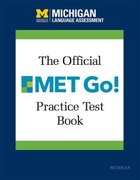 Book Cover for The Official MET Go! Practice Test Book by Rita C SimpsonVlach, Michigan Language Assessment
