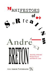 Book Cover for Manifestoes [Sic] of Surrealism by André Breton