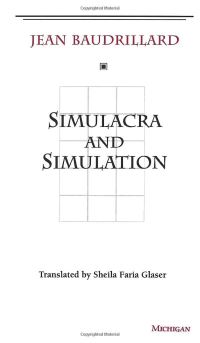 Book Cover for Simulacra and Simulation by Jean Baudrillard