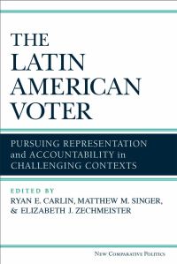 Book Cover for The Latin American Voter by Ryan E Carlin, Matthew McMinn Singer, Elizabeth J Zechmeister