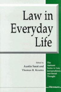 Book Cover for Law in Everyday Life by Austin Sarat, Thomas R Kearns