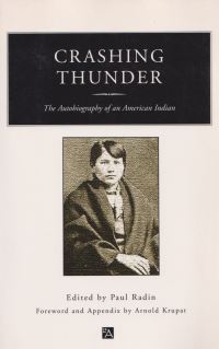 Book Cover for Crashing Thunder by Sam Blowsnake, Paul Radin
