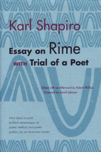 Book Cover for Essay on Rime by Karl Shapiro, Robert S Phillips