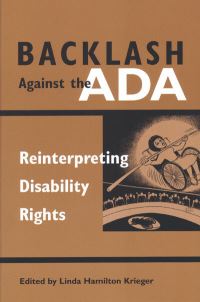 Book Cover for Backlash Against the ADA by Linda Hamilton Krieger