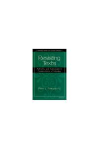 Book Cover for Resisting Texts by Peter L Shillingsburg