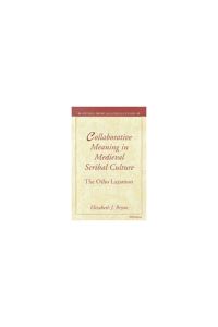 Book Cover for Collaborative Meaning in Medieval Scribal Culture by Elizabeth J Bryan