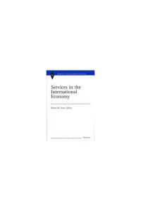 Book Cover for Services in the International Economy by Robert M Stern, World Services Congress