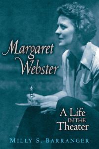 Book Cover for Margaret Webster by Milly S Barranger