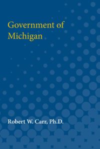 Book Cover for Government of Michigan by Robert Carr