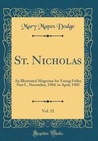 Book Cover for St. Nicholas, Vol. 32 by Mary Mapes Dodge
