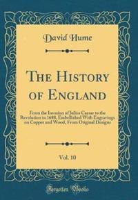 Book Cover for The History of England, Vol. 10 by David Hume