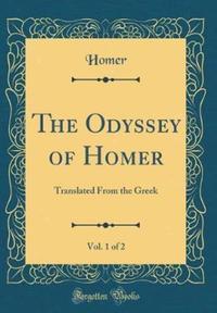 Book Cover for The Odyssey of Homer, Vol. 1 of 2 by Homer Homer