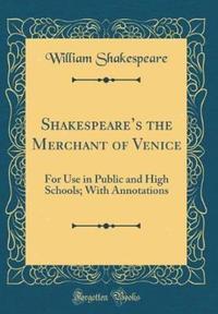 Book Cover for Shakespeare's the Merchant of Venice by William Shakespeare
