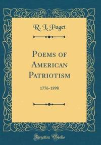 Book Cover for Poems of American Patriotism by R L Paget