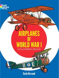 Book Cover for Airplanes of World War 1 by Carlo Demand
