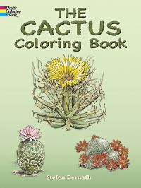Book Cover for The Cactus Coloring Book by Stefen Bernath