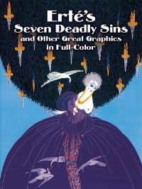 Book Cover for New Erté Graphics in Full Color by Erté