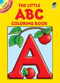 Book Cover for The Little A B C Coloring Book by Anna Pomaska