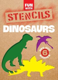 Book Cover for Fun With Dinosaur Stencils by A G Smith
