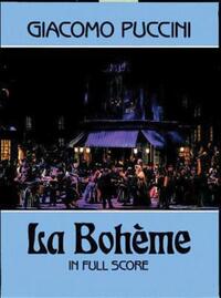 Book Cover for La Bohème in Full Score by John Green