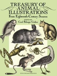 Book Cover for Treasury of Animal Illustrations from Eighteenth-Century Sources by Carol Belanger Grafton