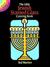 Book Cover for The Little Jewish Stained Glass by Theodore Menton