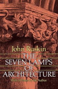 Book Cover for The Seven Lamps of Architecture by John Ruskin