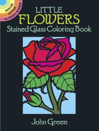 Book Cover for Little Flowers Stained Glass by John Green