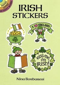 Book Cover for Irish Stickers by Nina Barbaresi