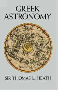 Book Cover for Greek Astronomy by Thomas Little Heath