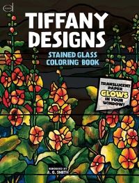 Book Cover for Tiffany Designs Stained Glass Coloring Book by A G Smith