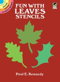 Book Cover for Fun With Leaves Stencils by Paul E Kennedy