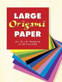 Book Cover for Large Origami Paper by Dover Publications Inc, Origami, Dover Publications Inc