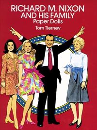 Book Cover for Richard M. Nixon and His Family Paper Dolls by Tom Tierney